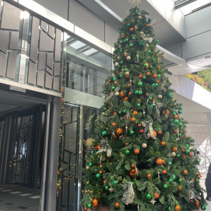 クリスマスの季節にはホテル入りがにツリーがあります。|780776さんのザ・プリンス パークタワー東京の写真(2586394)