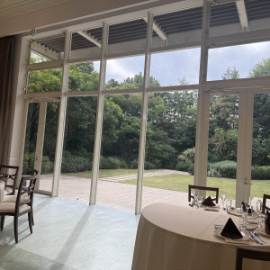 披露宴会場から外を見た時|780781さんのTHE SEASON'S（ザ・シーズンズ）/テイクアンドギヴ・ニーズウェディングの写真(2586550)