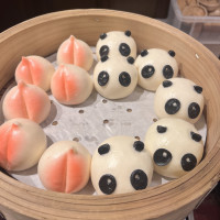 点心ビュッフェの中にありました。とてもおいしかったです。