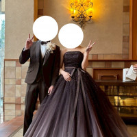 カラードレスも可愛かった♡