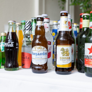 乾杯シャワーで使用したボトルドリンク|780794さんのアクアテラス迎賓館(新横浜)/テイクアンドギヴ・ニーズウェディングの写真(2595314)