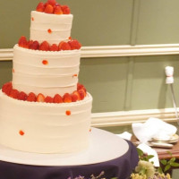ウェディングケーキです。