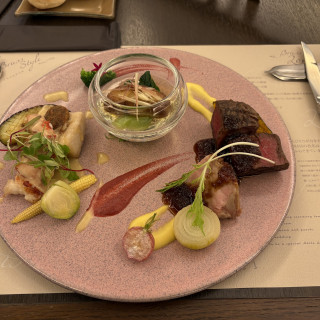 下見の際に出していただいた料理です。