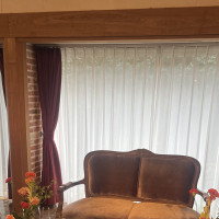 新郎新婦席(見学時はソファー席)