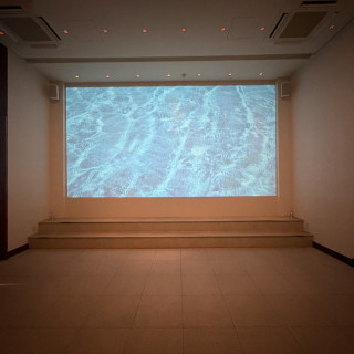 チャペル前の待機場所