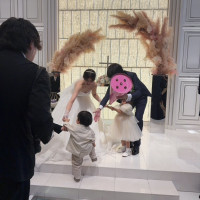 くまさんのハッピーパラシュート準備