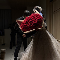 サプライズ花束