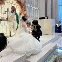 ウェディングキス(子供同士ほっぺた)