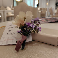 ゲストテーブル皿コーディネート