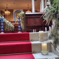 階段から登っている最中の景色