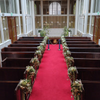 宣誓の場からの景色