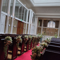 参列席一番前からの景色