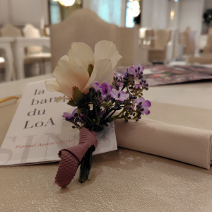 ゲストテーブル皿コーディネート|780865さんのラ・バンク・ド・ロア(横浜市指定有形文化財）の写真(2587004)