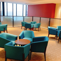 2階のラウンジスペースです。