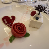 祝福のケーキ。可愛くて評判良かったです！