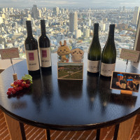 新郎新婦がワイン好きだったので、会場内にワインコーナーを