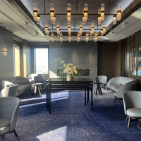 ゲスト控室のセレステ。自然光が明るく素敵な雰囲気でした