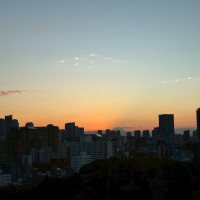 披露宴会場からの景色