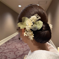 新婦ヘアアレンジ