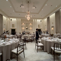 披露宴会場です