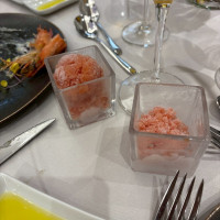 途中で出てくるシャーベット