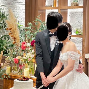 ケーキ入刀は1番写真が多いです|780932さんのラグナヴェール スカイテラスの写真(2587410)