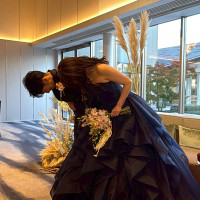 ネイビーと会場の雰囲気がどストライク！