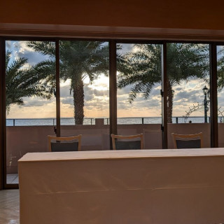 下見の時の披露宴会場