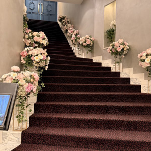 披露宴会場へ向かう階段|780958さんのザ クラブ オブ エクセレントコーストの写真(2587546)