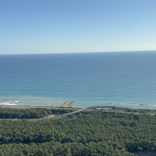 オーシャンビューの見える披露宴会場