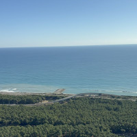 オーシャンビューの見える披露宴会場