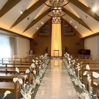 リニューアルされたチャペル