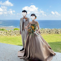 披露宴のテラス