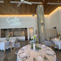 披露宴会場です