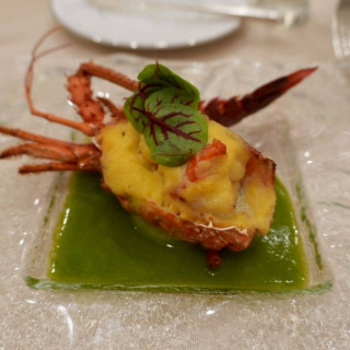 伊勢海老のグラタン