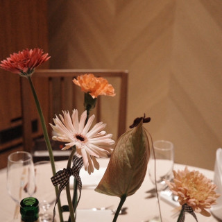 リボンを下げてもらいました