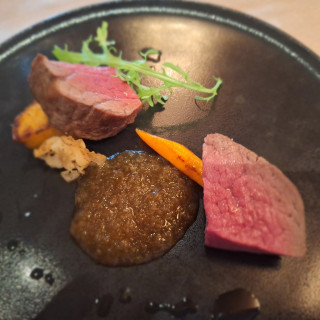 メインの肉料理
牛フィレ肉