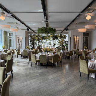 見学した披露宴会場です。