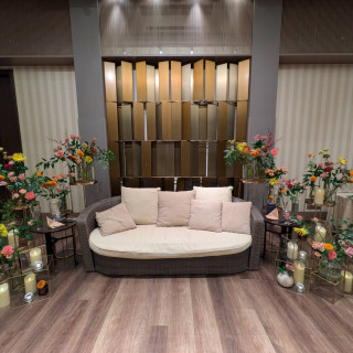 とても素敵に飾っていただきました