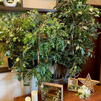 披露宴横のスペース