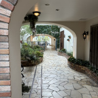 披露宴会場その1までの通路