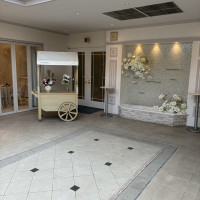 披露宴会場その2入り口脇