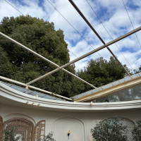 披露宴会場その2ガーデンスペースの天井部分