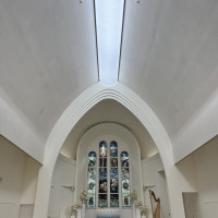 挙式会場正面天井