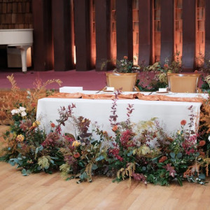 森のホール メインテーブル|781117さんのSport & Do Resort リソルの森の写真(2588496)