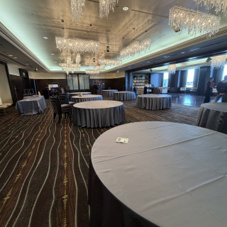 名古屋の街並みを一望できる披露宴会場