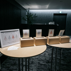 ドレス色当て|781127さんのMIRAIE Wedding（ミライエウエディング）の写真(2591164)