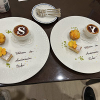 デザートを撮影。