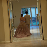 披露宴会場からすぐガーデンに出ることができます。