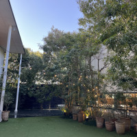 開放的なガーデン！